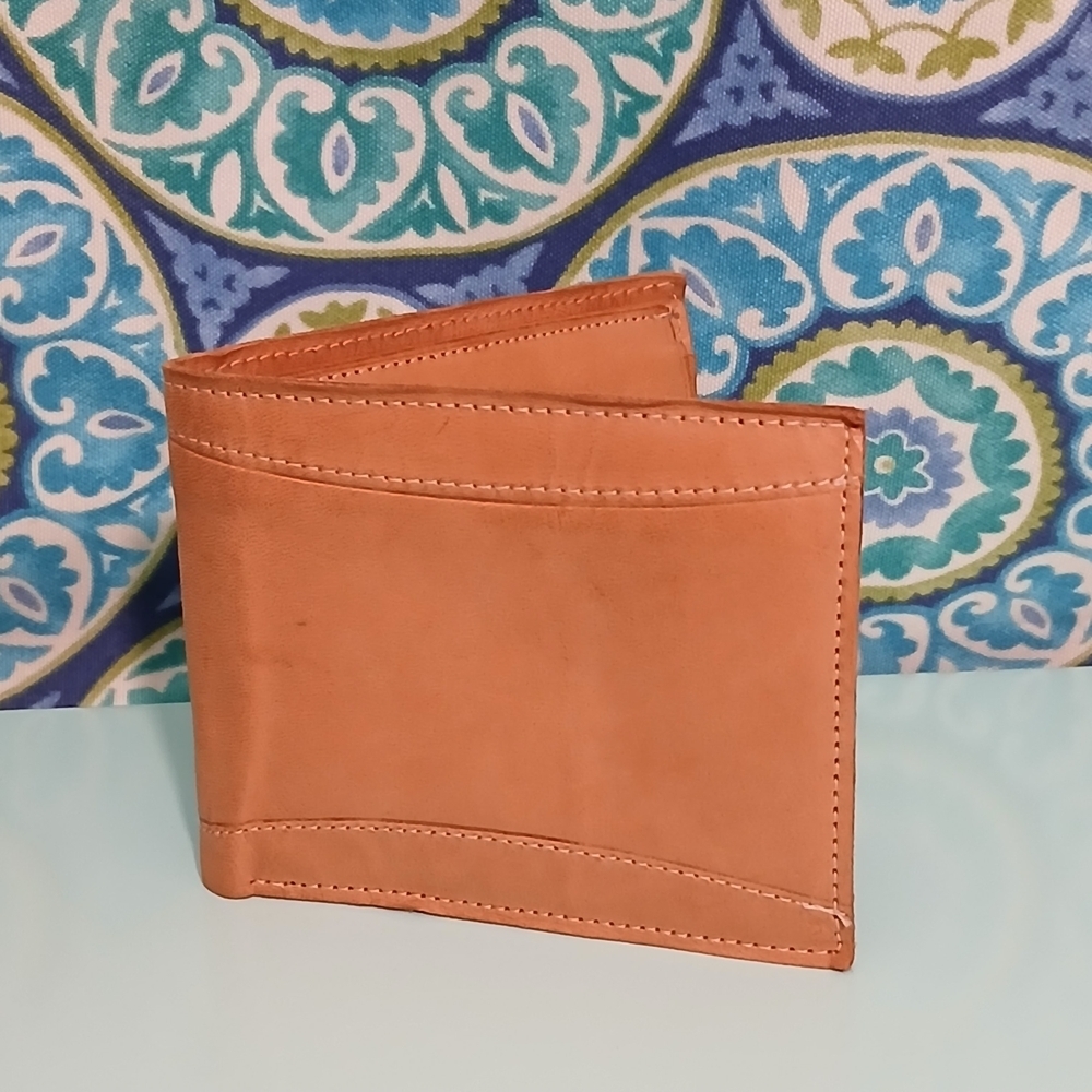 Tan Leather Wallet